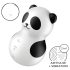 Satisfyer Pocket Panda - luftbølge klitoris stimulator (sort)