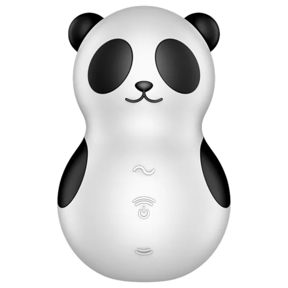 Satisfyer Pocket Panda - luftbølge-klitorisvibrator (sort)