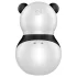 Satisfyer Pocket Panda - luftbølge-klitorisvibrator (sort)