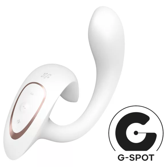 Satisfyer G for Goddess 1 - klitoris og g-punkt vibrator - hvid