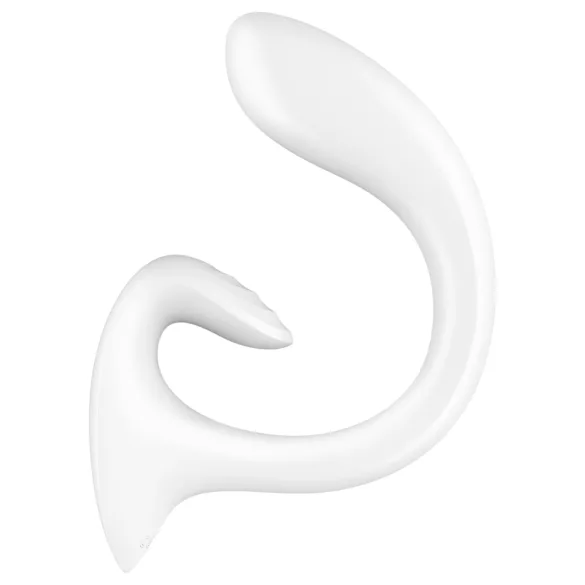 Satisfyer G for Goddess 1 - klitoris og g-punkt vibrator - hvid