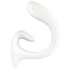 Satisfyer G for Goddess 1 - klitoris- og G-punkt vibrator (hvid)