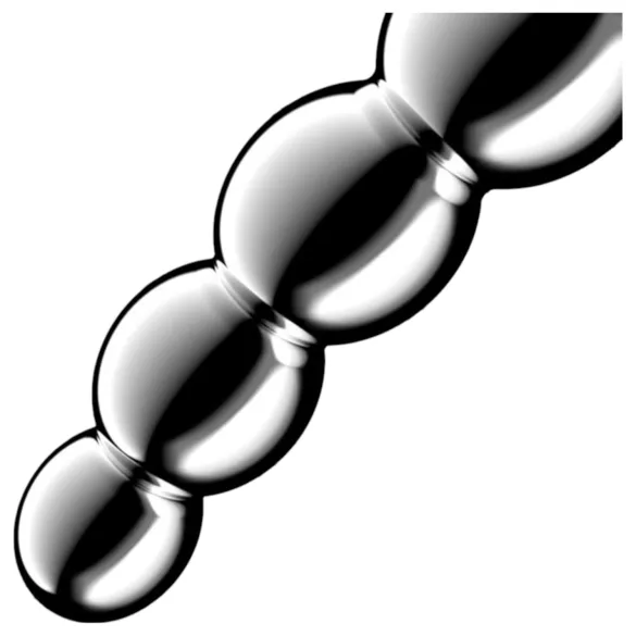 Satisfyer Star Force 1 - dildo med kugler - stål - sølv