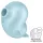 Satisfyer Sassy Seal - klitorisvibrator med trykbølger - turkis