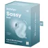 Satisfyer Sassy Seal - klitorisvibrator med trykbølger - turkis