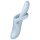 Satisfyer Heat Flex 4 - opvarmende klitorisstimulator med arm (sølv)