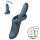Satisfyer Heat Flex 4 - varmende klitorisvibrator med arm (grå)