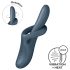 Satisfyer Heat Flex 4 - varmende klitorisvibrator med arm (grå)