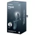 Satisfyer Heat Flex 4 - opvarmende vibrator med klitorisstimulator (grå)