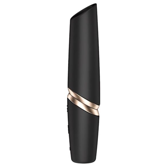 Satisfyer Perfect Kiss - sort læbe-vibrator