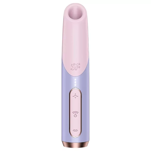 Satisfyer Bold Kiss - luftbølge‑læbestiftvibrator (lyserød)