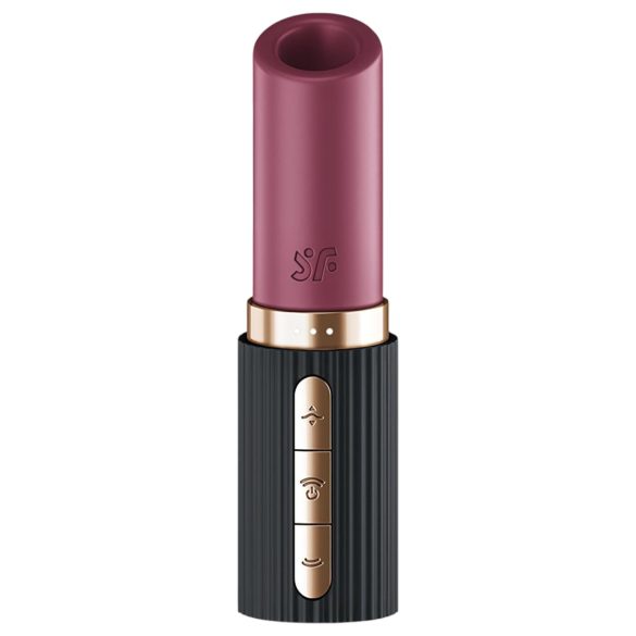 Satisfyer Pro 2 Kiss - luftbølge læbestiftsvibrator (sort)