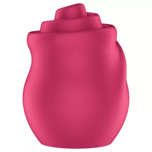 Satisfyer Tongue Twister - klitorisvibrator med roterende tunge - silikone pink