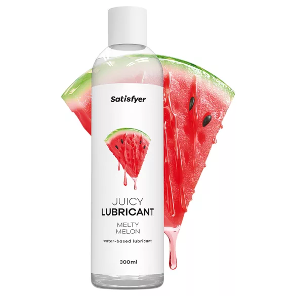 Satisfyer - glidecreme med smag - vandmelon - 300ml
