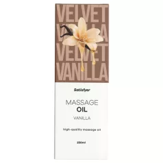 Satisfyer - massageolie - vanilje - 250ml