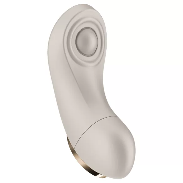 Satisfyer - trussevibrator - diskret - hvid