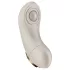 Satisfyer - trussevibrator - diskret - hvid