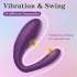 Mrow - parvibrator med 3 motorer - genopladelig vandtæt - lilla