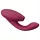 Womanizer Duo 2 - G-punkt vibrator med klitorisstimulator - rød