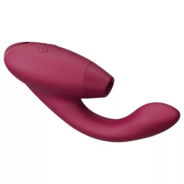 Womanizer Duo 2 - G-punkt vibrator med klitorisstimulator - rød