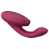 Womanizer Duo 2 - G-punkt vibrator med klitorisstimulator - rød