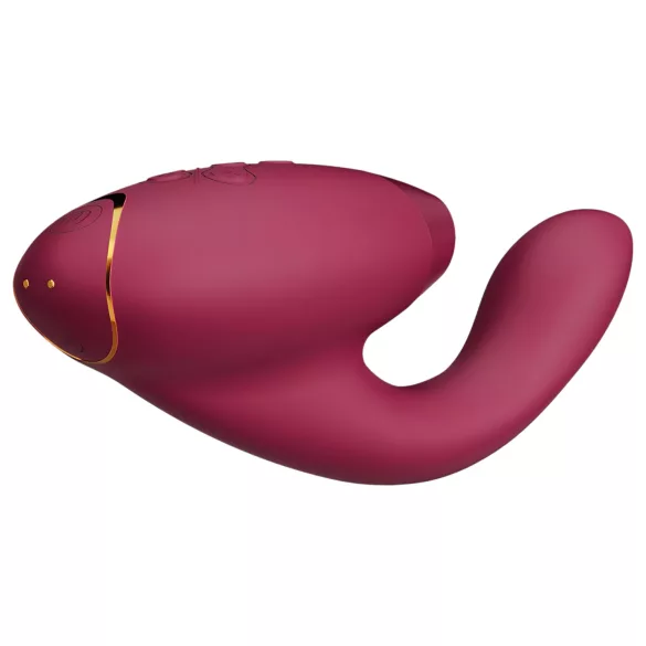 Womanizer Duo 2 - G-punkt vibrator med klitorisstimulator - rød