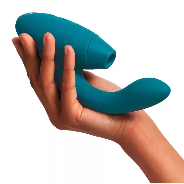 Womanizer DUO 2 - klitorissuger rabbit-vibrator (petrol)