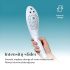 Womanizer Wave - massagebruserhoved (hvid)