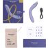 Womanizer OG - genopladelig 2-i-1 G-punkt luftbølge vibrator (lilla)