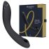 Womanizer OG - genopladelig 2-i-1 luftbølge vibrator (sort)