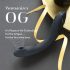 Womanizer OG - genopladelig 2-i-1 luftbølge vibrator (sort)
