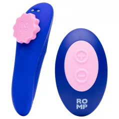 ROMP Party - bærbar fjernbetjent trussevibrator (lilla)