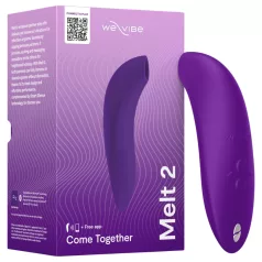   We-Vibe Melt 2 - App-styret luftbølge-klitorisstimulator (lilla)