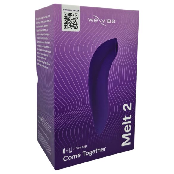 We-Vibe Melt 2 - smart luftbølge klitoris stimulator (lilla)