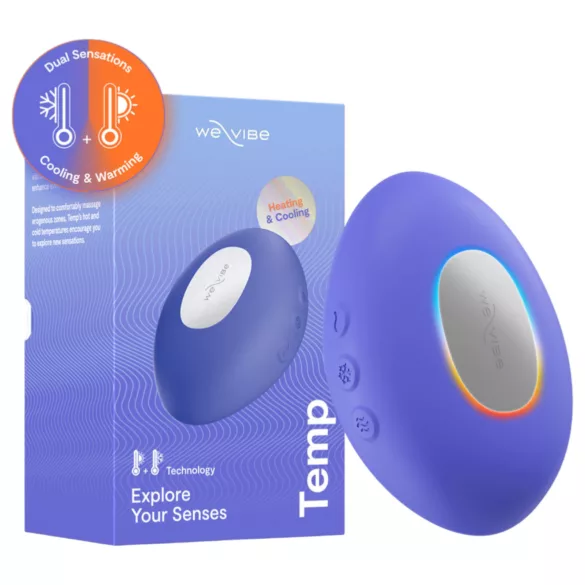 We-Vibe Temp - kølende/varmende klitorisstimulator vibrator (blå)