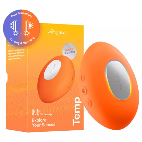 We-Vibe Temp - kølende/varmende klitoris-vibrator (orange)