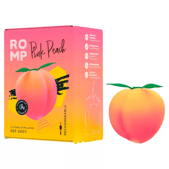Romp Pink Peach - luftbølget vibrator (pink)