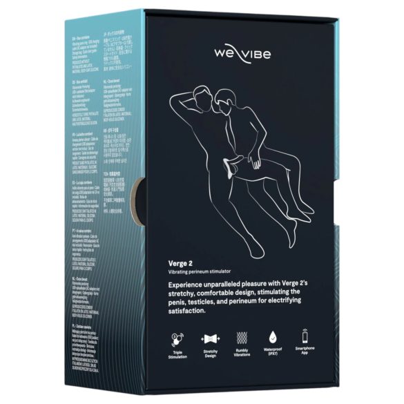 We-Vibe Verge 2 - smart vibrerende penisring (sort)