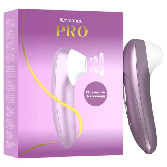 Womanizer Pro - klitorisvibrator med lufttryk - lilla