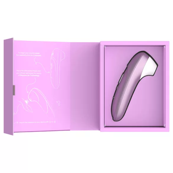 Womanizer Pro - klitorisvibrator med lufttryk - lilla
