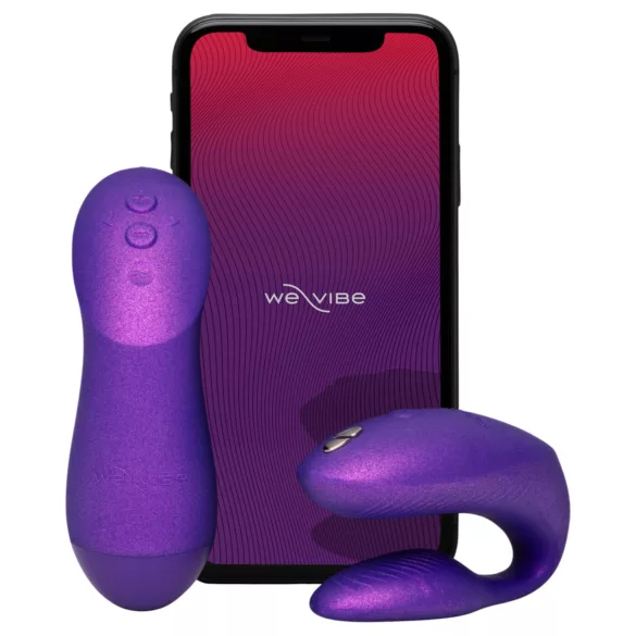 We-Vibe Chorus Pro - app- og fjernbetjent parvibrator (lilla)
