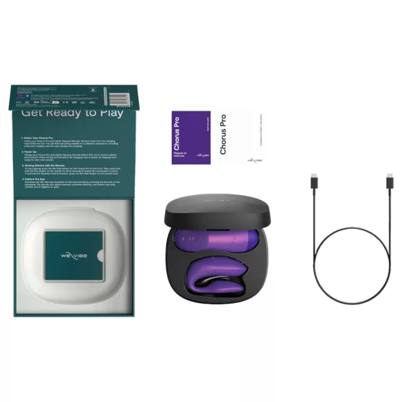 We-Vibe Chorus Pro - app- og fjernbetjent parvibrator (lilla)