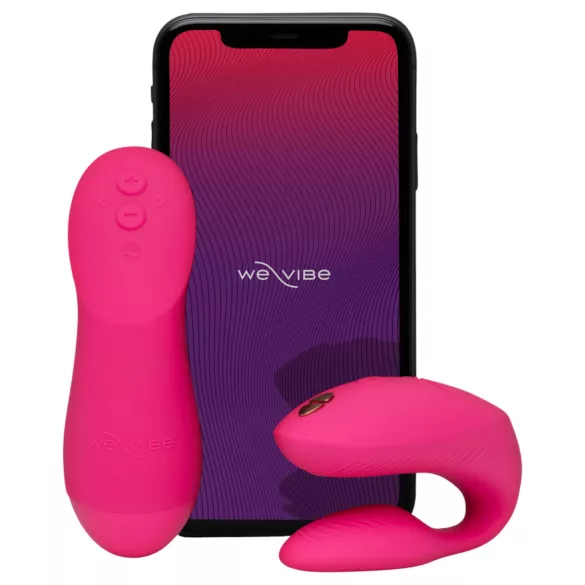 We-Vibe Chorus Pro - App- og fjernbetjent parvibrator (pink)