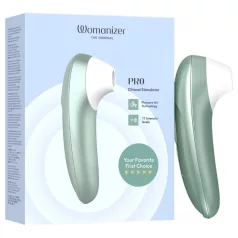 Womanizer Pro - luftbølge-klitorisstimulator (grøn)