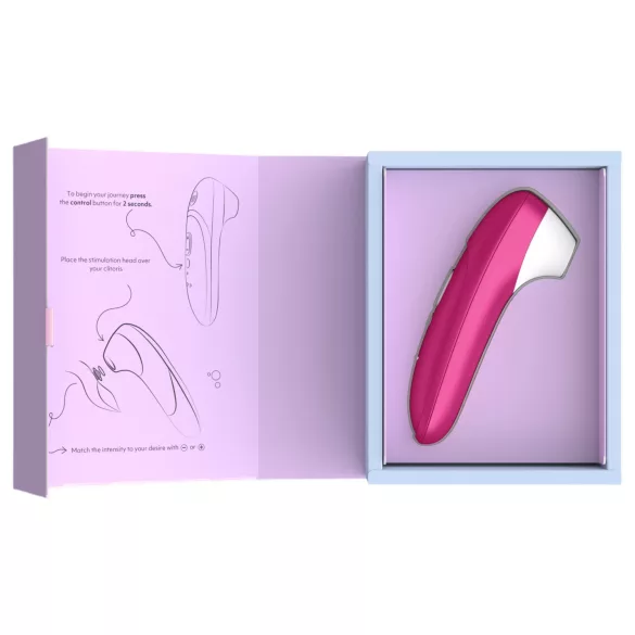 Womanizer Pro - luftbølge-klitorisstimulator (pink)