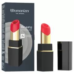   Womanizer Beauty - læbestiftsformet lufttryks-klitorisstimulator (sort)