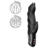 Fun Factory Darling Devil - klitorisstimulator-vibrator (sort)