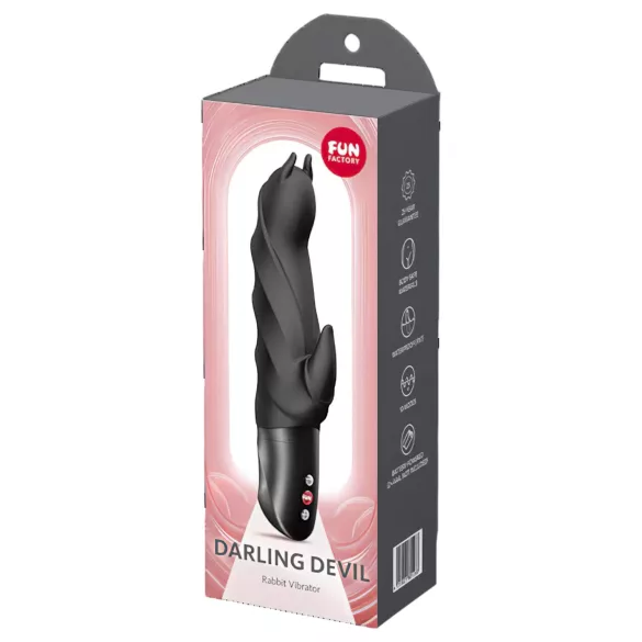 Fun Factory Darling Devil - klitorisstimulator-vibrator (sort)