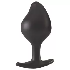 Mystim - analvibrator med elektro stimulering - sort