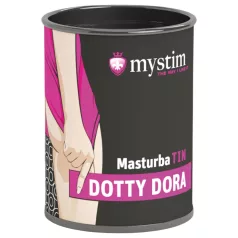   Mystim MasturbaTIN Dotty Dora - onanist - prikket struktur - hvid